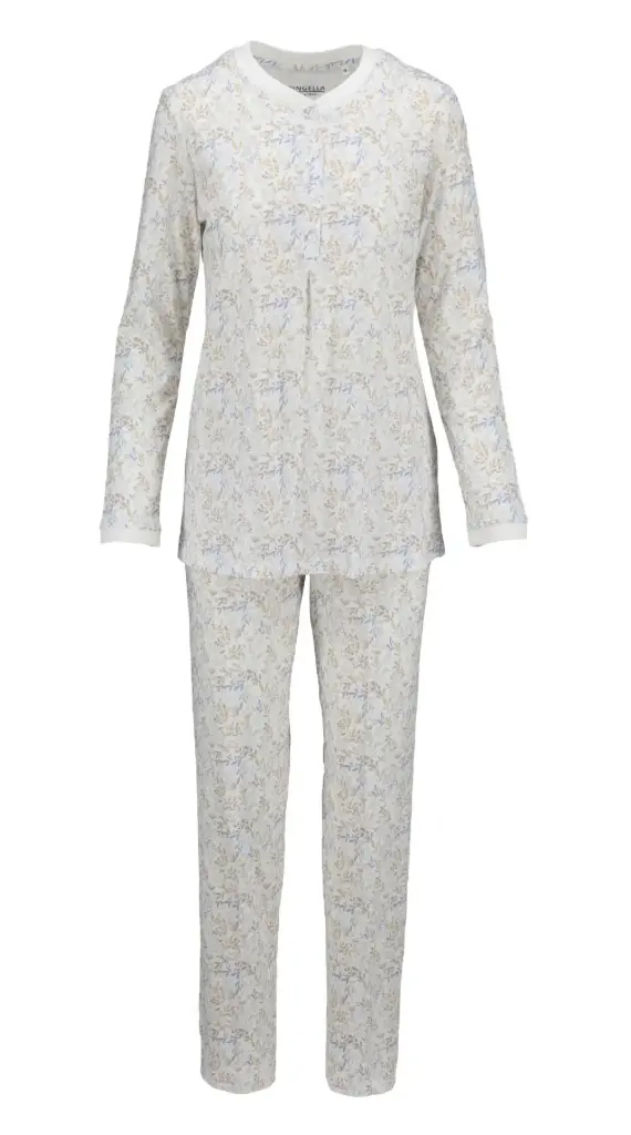 Ringella 6511238 / 980 Pyjama met bloemenprint en knoopsluiting